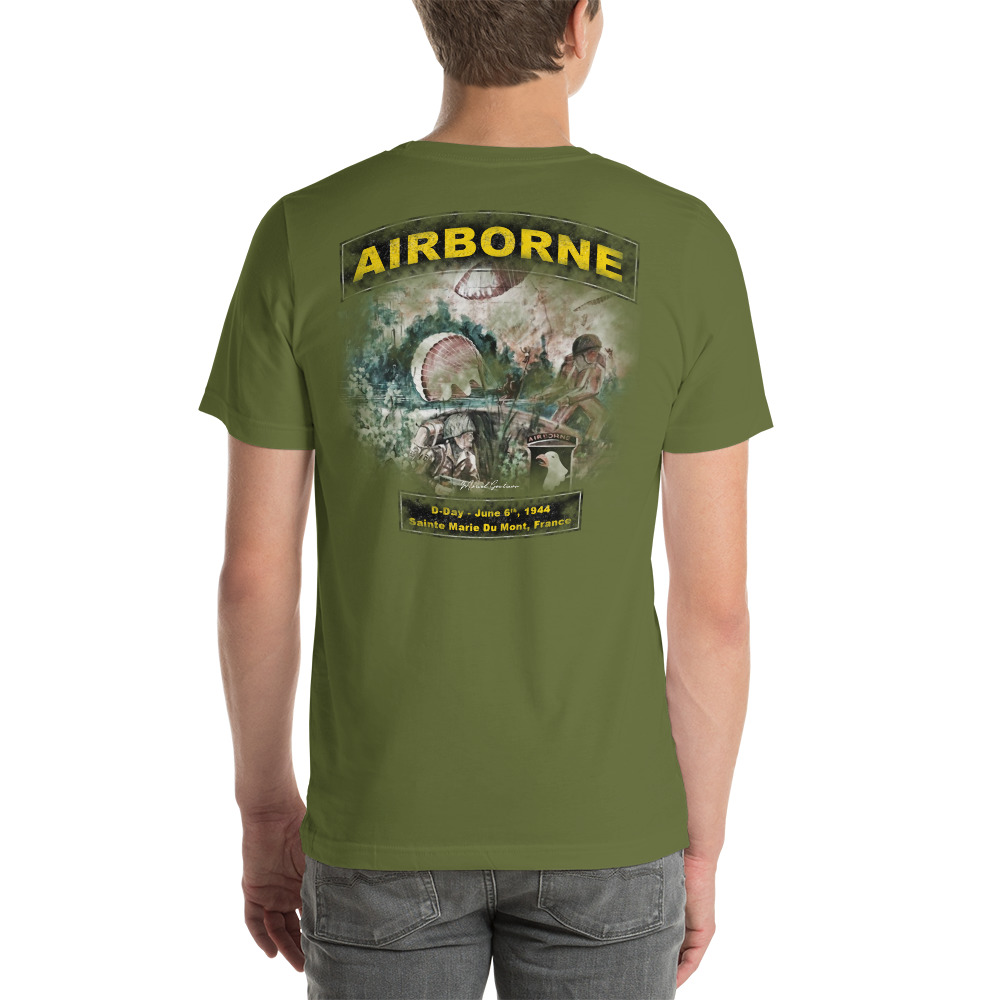 101st Airborne D Day Anniversary T Shirt TGWWF The Girl Who Wore