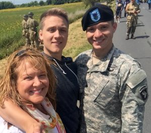 Christian Taylor, Director of The Girl Who Wore Freedom, and her sons