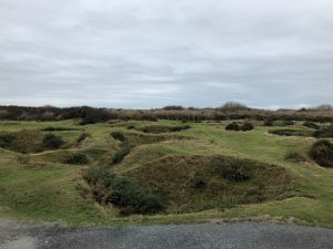 Craters in Normandy