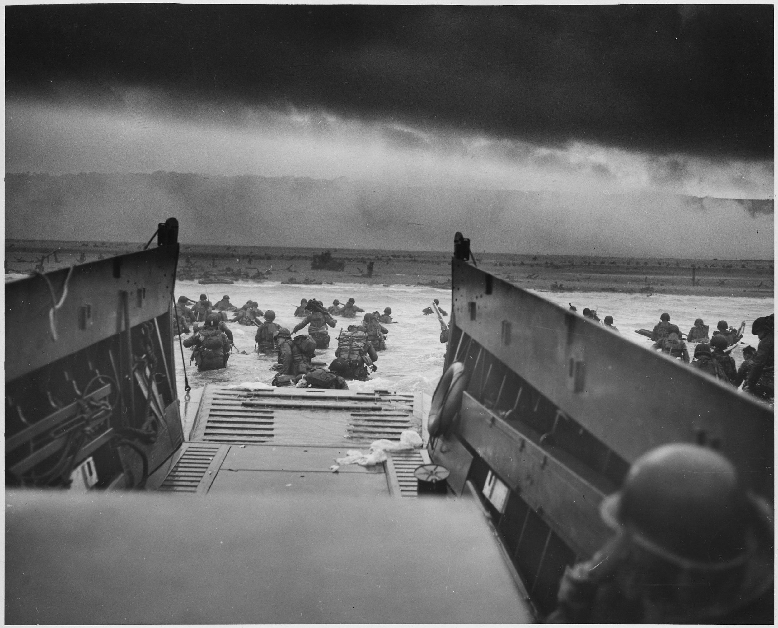 Troops Landing at Normandy