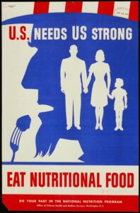 WW2 Poster-"Healthy Eating"