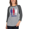 Girl Who Wore Freedom 3/4 sleeve - Image 5