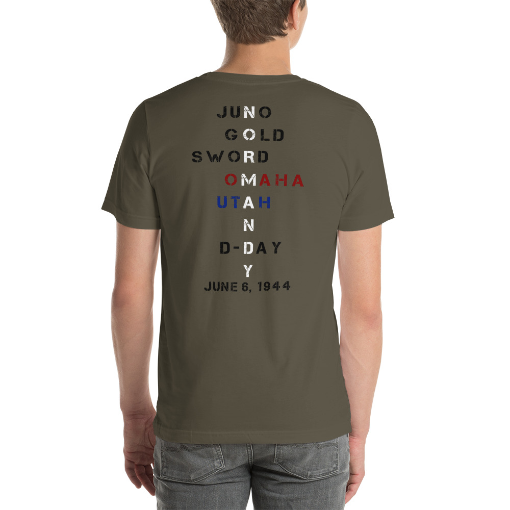 Normandy Beaches T-Shirt (Color) | The Girl Who Wore Freedom