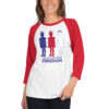 Girl Who Wore Freedom 3/4 sleeve - Image 4